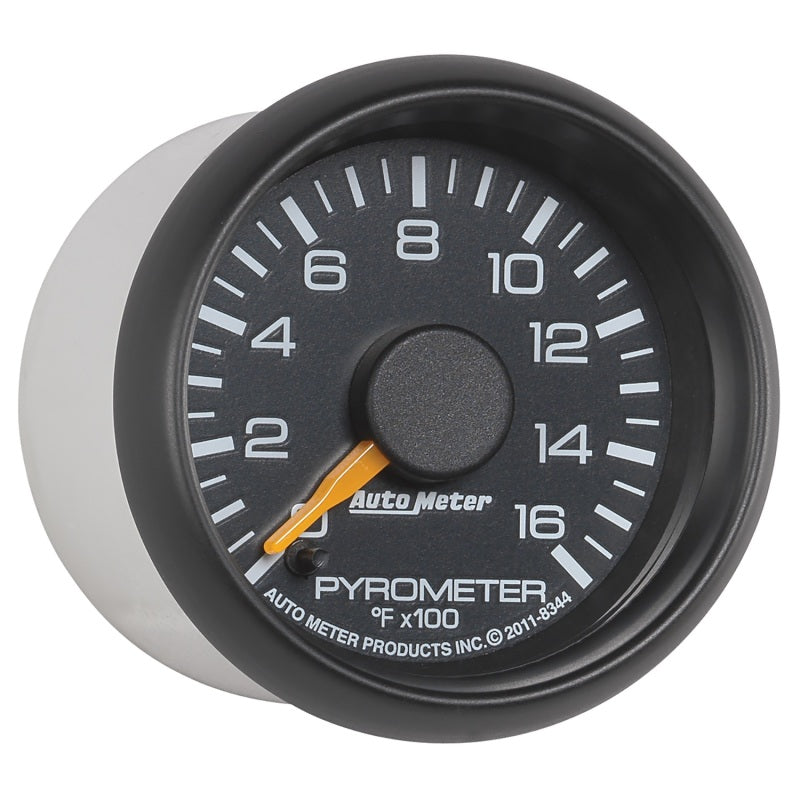 Autometer Factory Match GM 2-1/16in 1600 Degree Electric Pyrometer (EGT) Gauge 8344