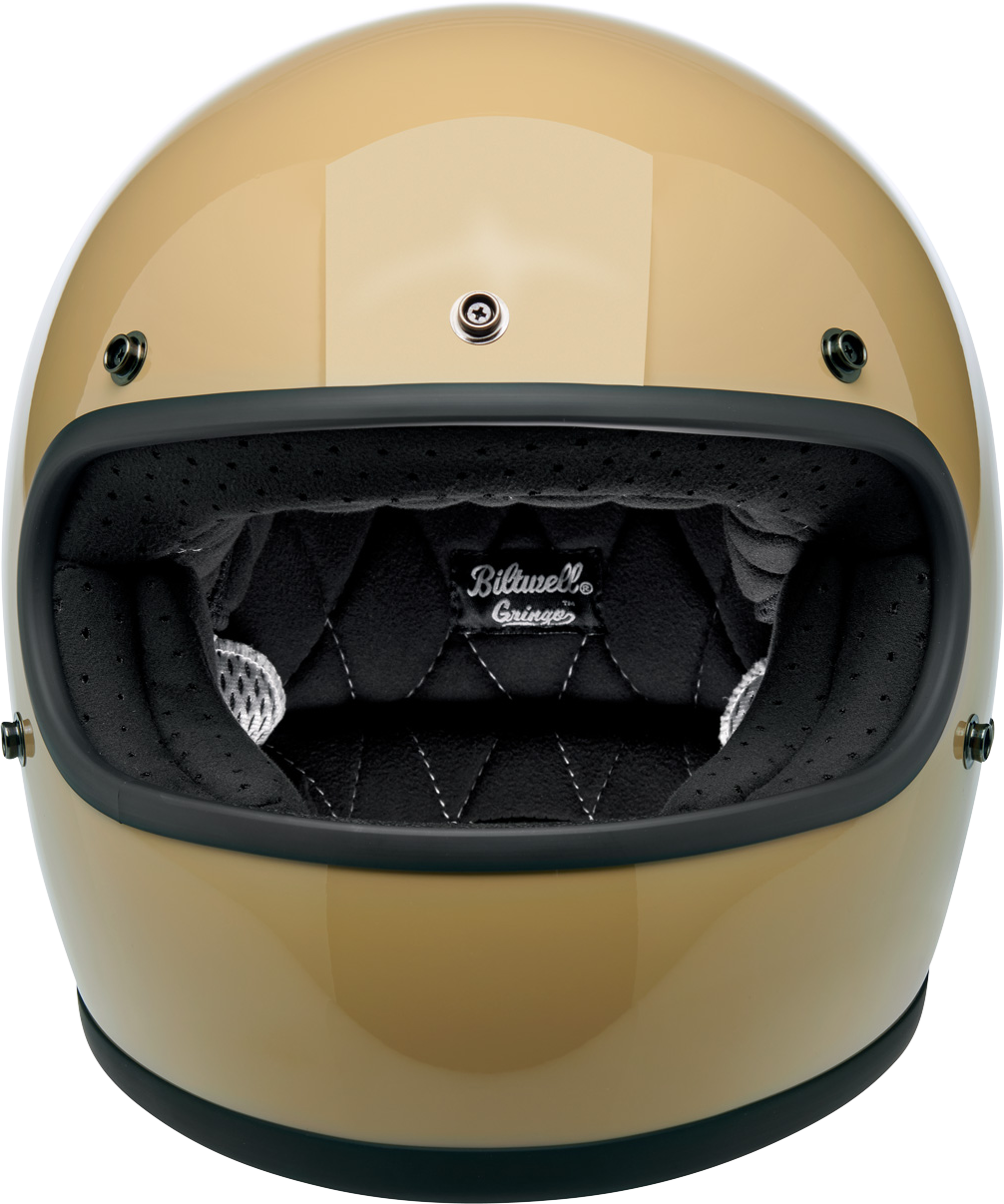 BILTWELL Gringo Helmet - Gloss Coyote Tan - Small 1002-114-102