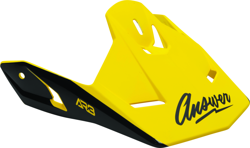 Answer AR3 Pace Visor - Yellow/Black/Orange 446042