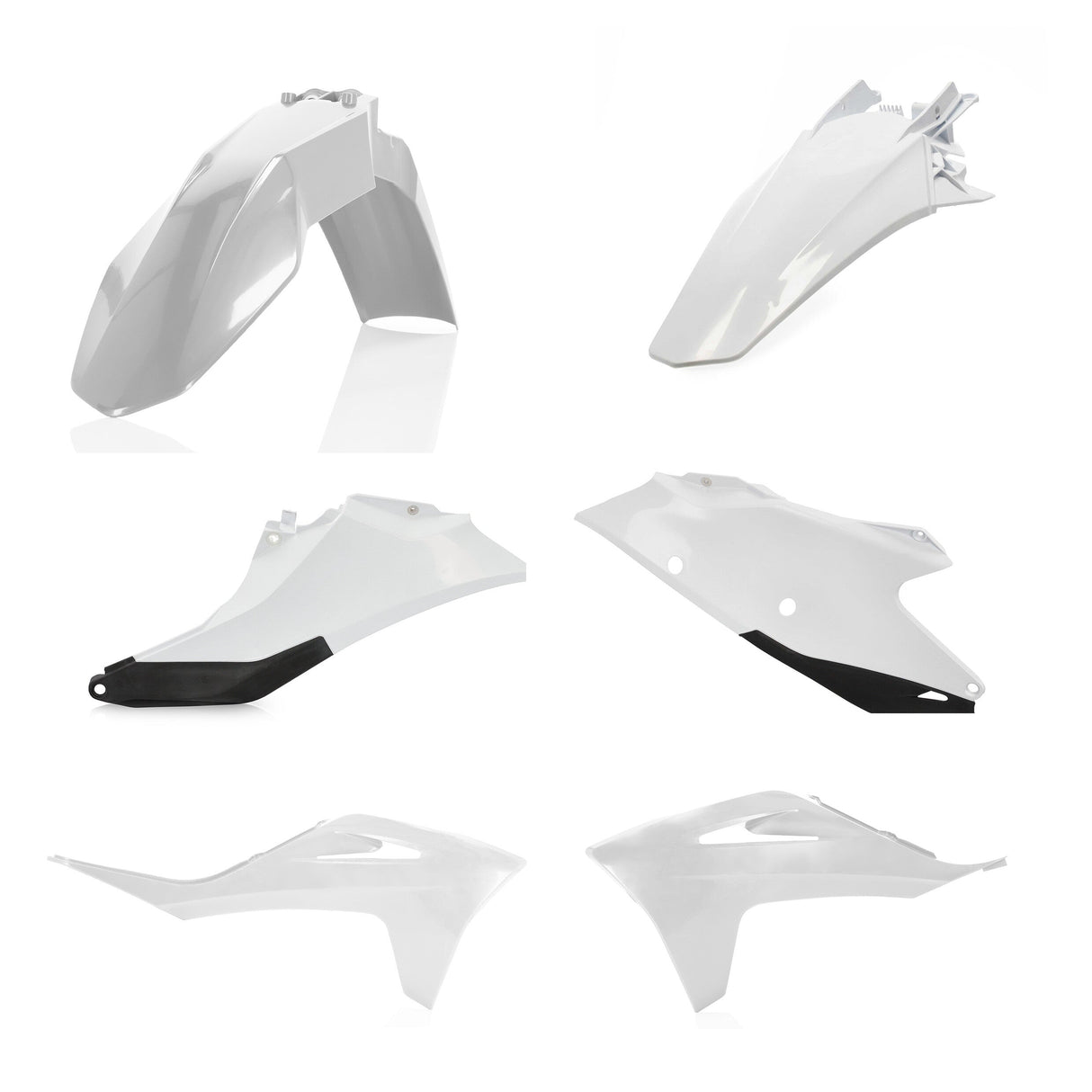 ACERBIS Plastic Kit Gas/Ktm White/Black 2872781035