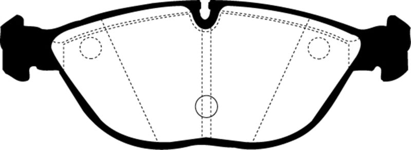 EBC 04-06 Audi TT Quattro 3.2 Redstuff Front Brake Pads DP31035C