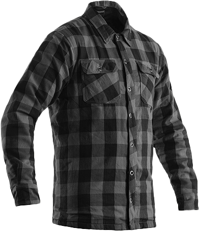 RST Lumberjack Ce Shirt Grey Check Textile Md 102115GRY2-42