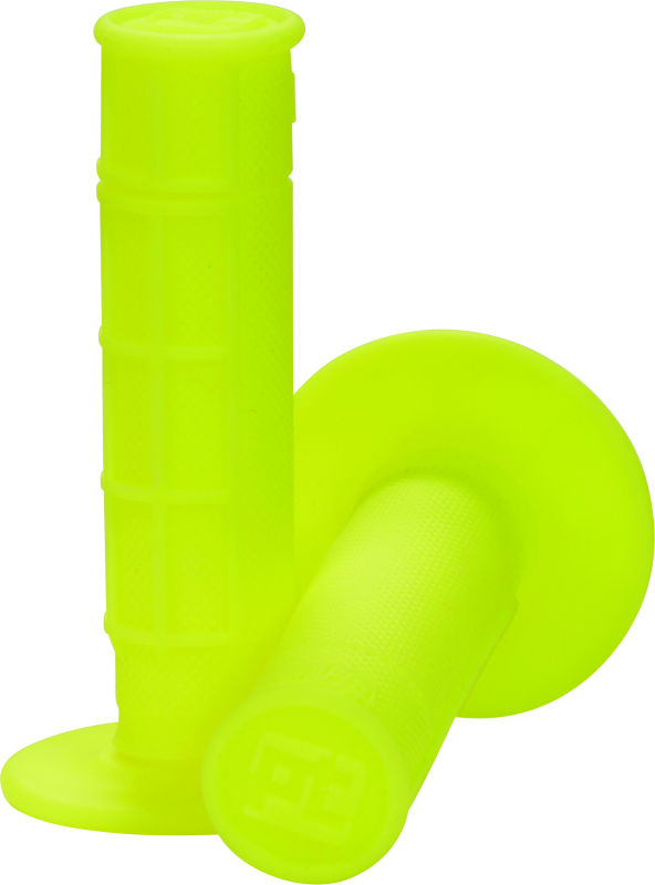 ProTaper 1/2 Waffle Grips - Neon Yellow 24039