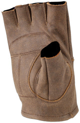 Kuryakyn By River Road Buster Vintage Shorty Gloves Black - XL