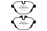 EBC 11+ BMW X3 2.0 Turbo (F25) Greenstuff Rear Brake Pads DP22047