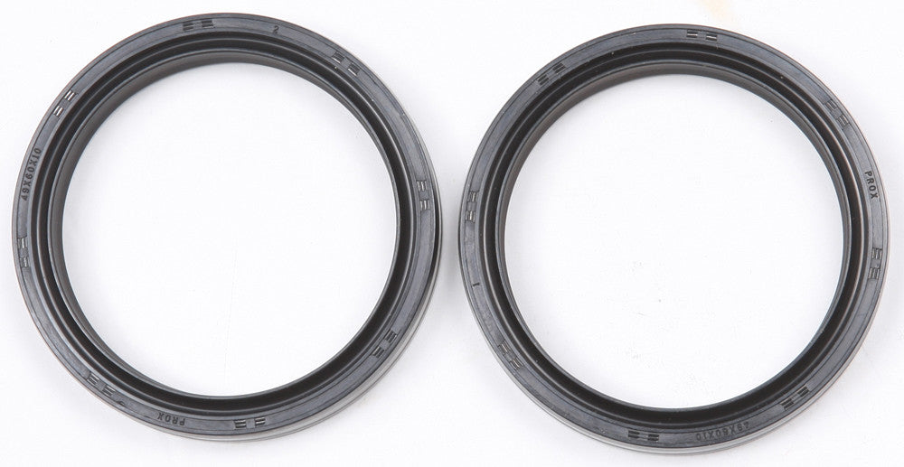 PROX Fork Oil Seals 2pc 49x60x11 Hon/Kaw/Suz 40.F496011