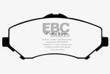 EBC 08-11 Chrysler Town & Country 3.3 Yellowstuff Front Brake Pads DP41798R