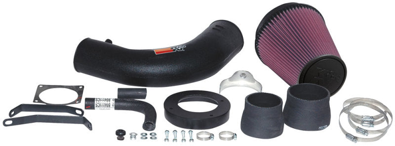 K&N 97-02 Ford F Series V8-4.6L/5.4L Performance Intake Kit 57-2514-4