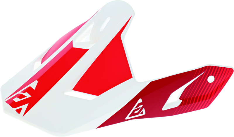 Answer AR1 V2 Bold Visor Red/White - Youth 447784