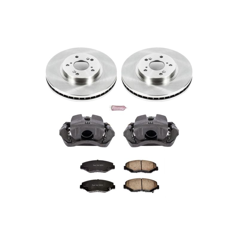 Power Stop 03-08 Honda Pilot Front Autospecialty Brake Kit w/Calipers