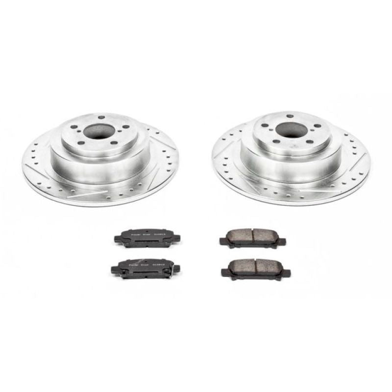 Power Stop 03-06 Subaru Baja Rear Z23 Evolution Sport Brake Kit