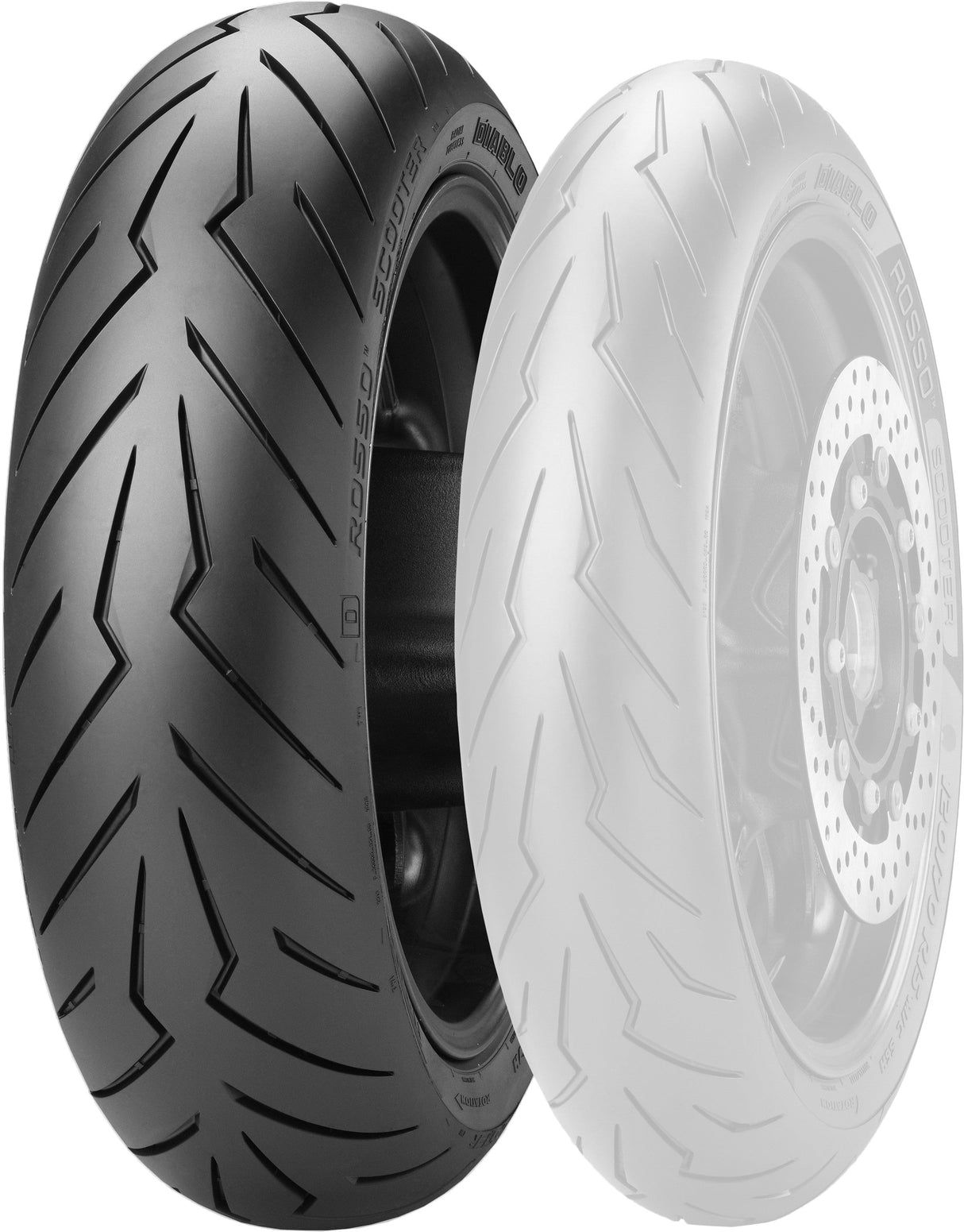 PIRELLITire Diablorosso Scooter Rear 130/70-12 62p Bias2925500