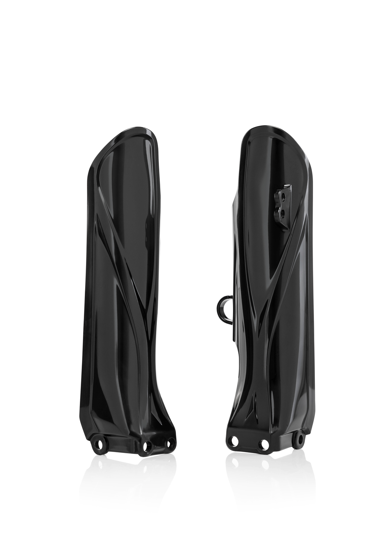 ACERBIS Lower Fork Cover Set Yam Black 2742650001