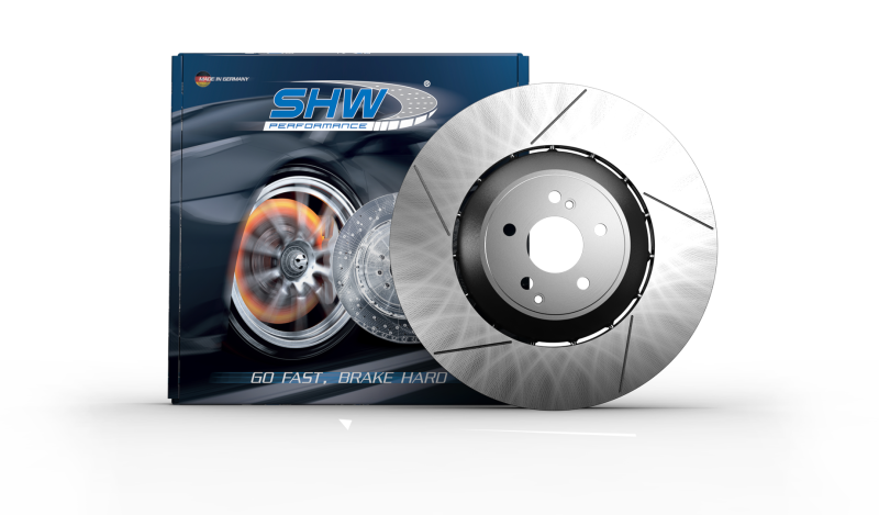 SHW 13-16 Porsche Panamera GTS w/o Ceramics Right Front Slotted Lightweight Brake Rotor (298615302C) PFR49726