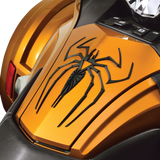 SHOW CHROME Tank Pad - Spider - Black 4-243B