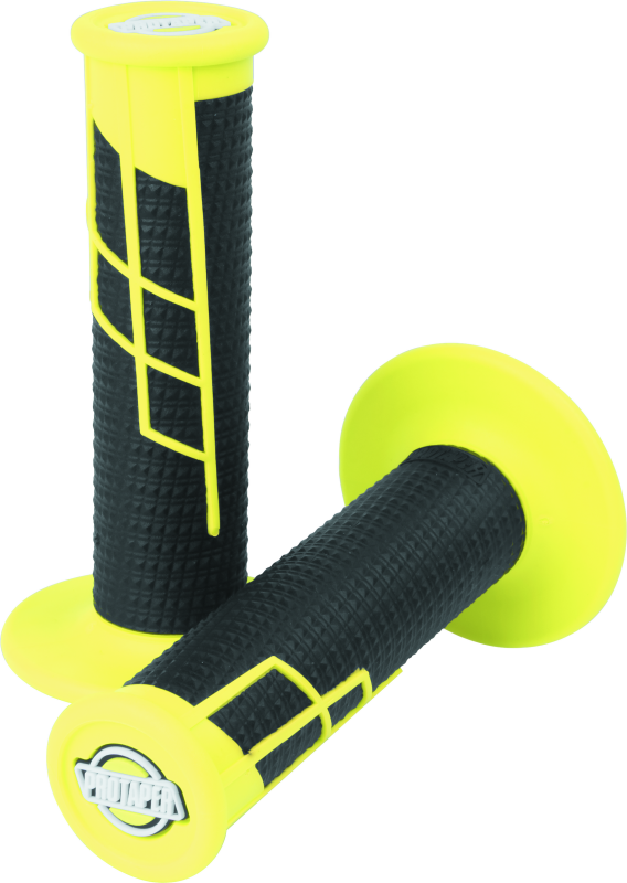 ProTaper Clamp-On 1/2 Waffle Grip - Neon Yellow/Black 21657