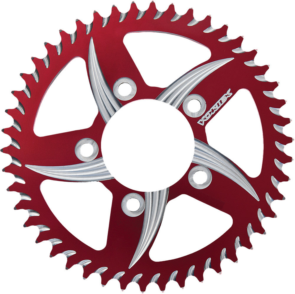 VORTEX Rear Cat5 Sprocket Aluminum 40t-520 Red Duc 120AZR-40