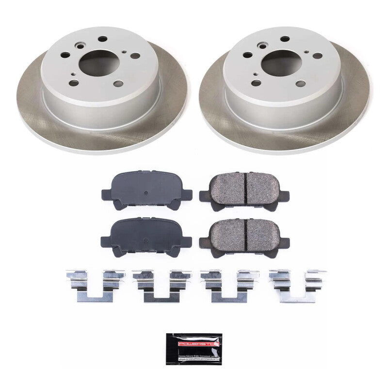 Power Stop 99-03 Toyota Solara Rear Semi-Coated Rotor Kit