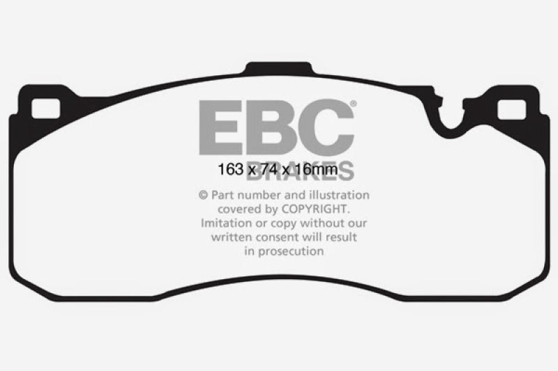 EBC 08-10 BMW 135 3.0 Twin Turbo Redstuff Front Brake Pads DP31995C