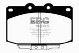 EBC 86-89 Mazda RX7 2.4 (1.3 Rotary)(Vented Rear Rotors) Greenstuff Front Brake Pads DP2763