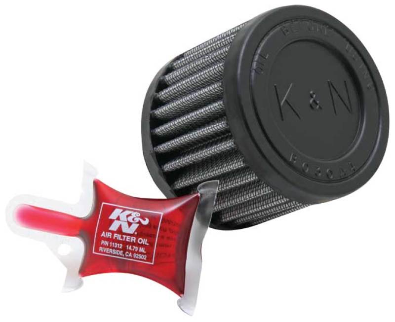 K&N Universal Clamp-On Air Filter 1-11/16in FLG / 3in OD / 2-1/2in H RU-1130