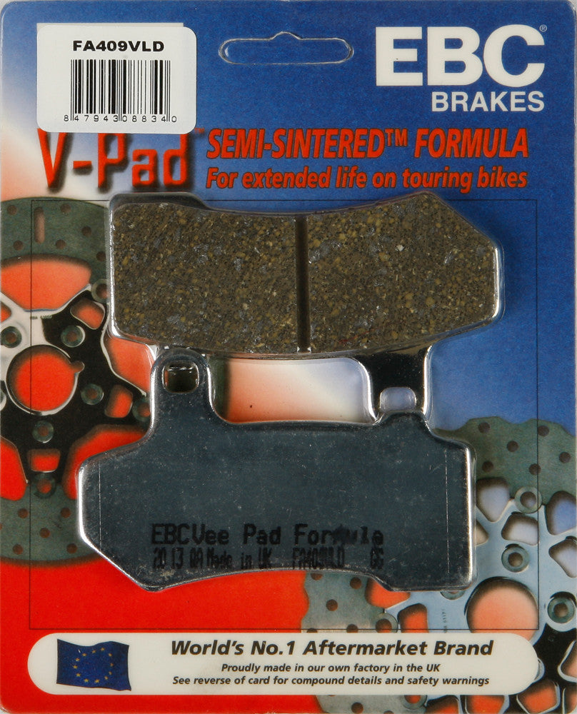 EBC Brake Pads Fa409vld V-Series Chrome FA409VLD