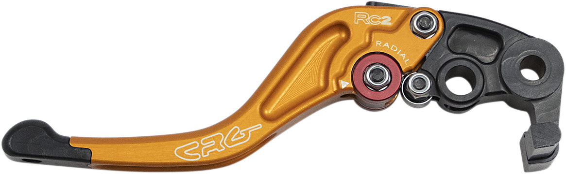 CRG Brake Lever - RC2 - Short - Gold 2RN-531-H-G