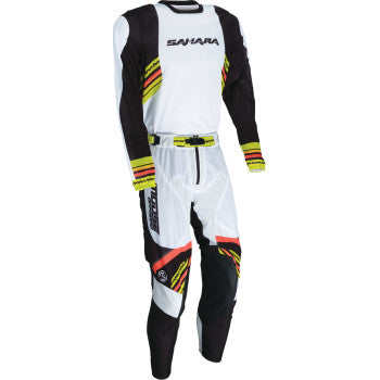 MOOSE OFFROAD Jersey Sahara White/Black Md 2910-8774