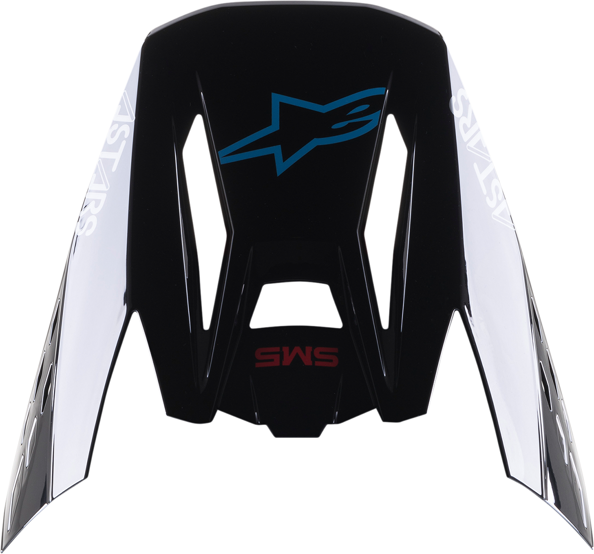 ALPINESTARS SM5 Visor - Bond - Black/Red/Cyan 8983422-1281