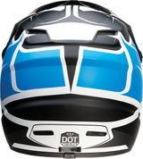 Z1R Youth Rise Helmet - Flame - Blue - Small 0111-1448