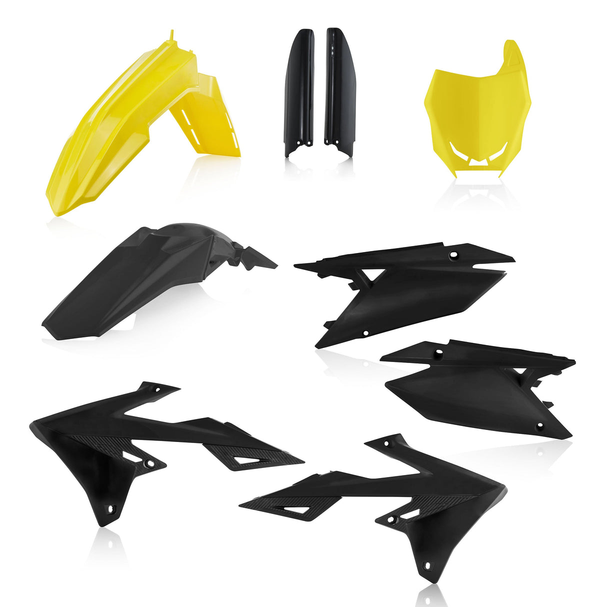 ACERBIS Full Plastic Kit Suz Yellow/Black 2686551017