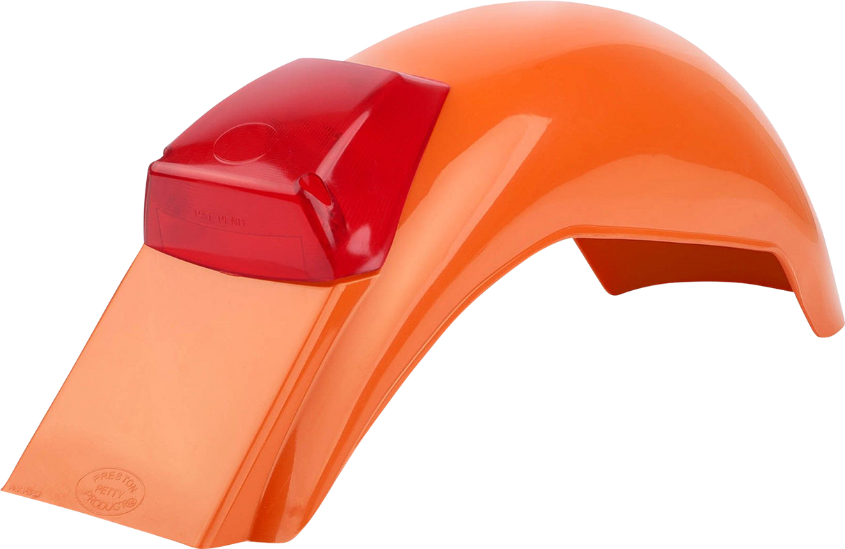 POLISPORT Fender - Rear - Enduro - Pumpkin Orange 8555700001