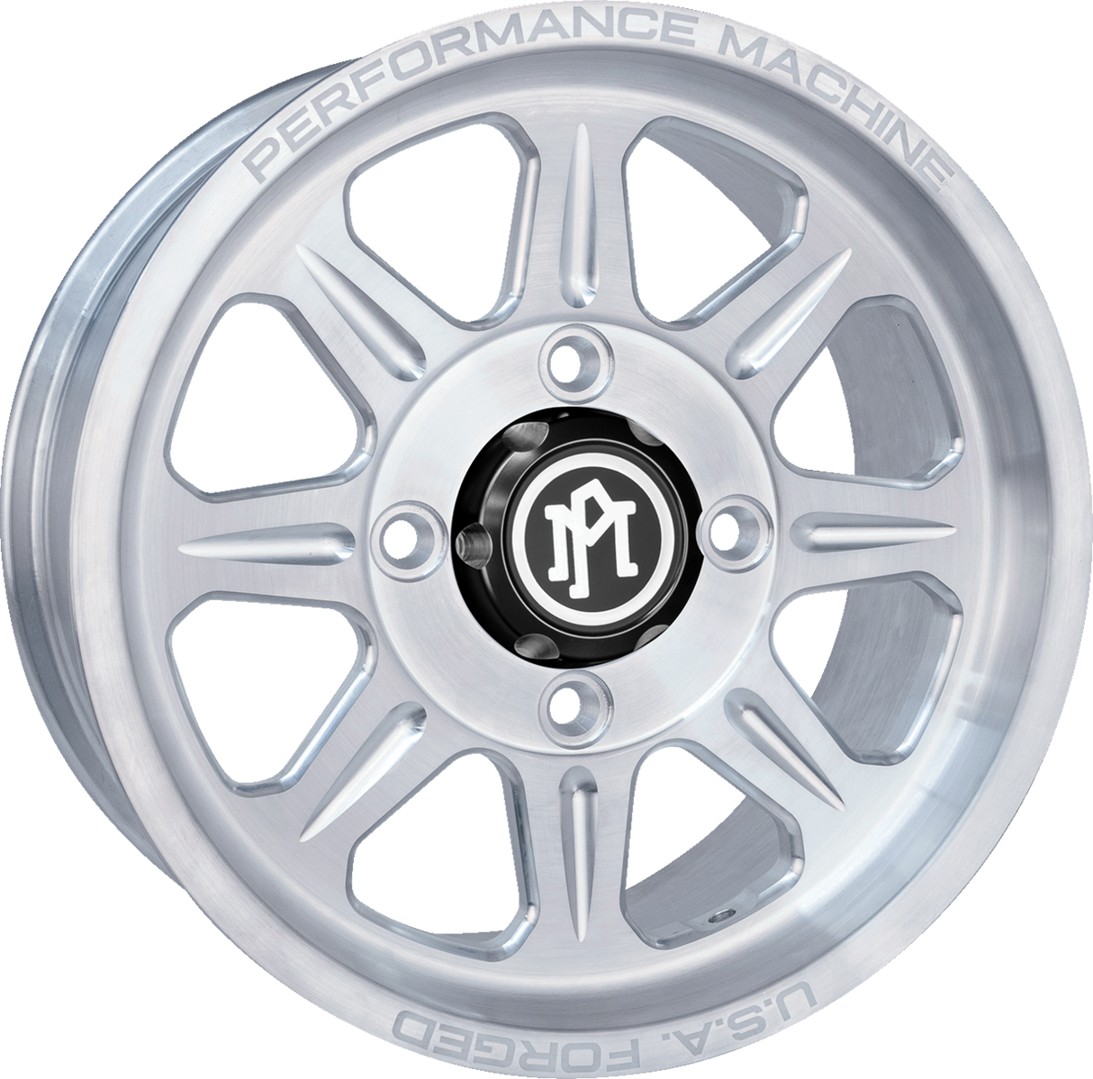 PM OFF-ROAD Wheel - Destroy - Front/Rear - Silver - 15"x7" - 4/137 - 5+2 411MA1507015280