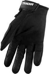 THOR Youth Sector Gloves - Black/White - 2XS 3332-1511