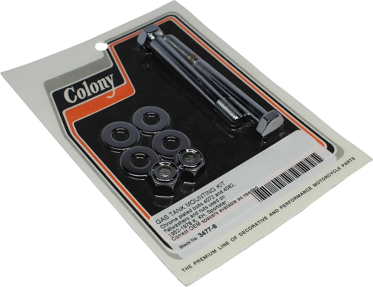 COLONY Gas Tank Bolt Nut Kit 3477-8