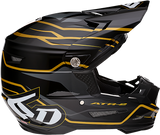 6D ATR-2 Helmet - Phase - Black/Gold - Large 12-2807