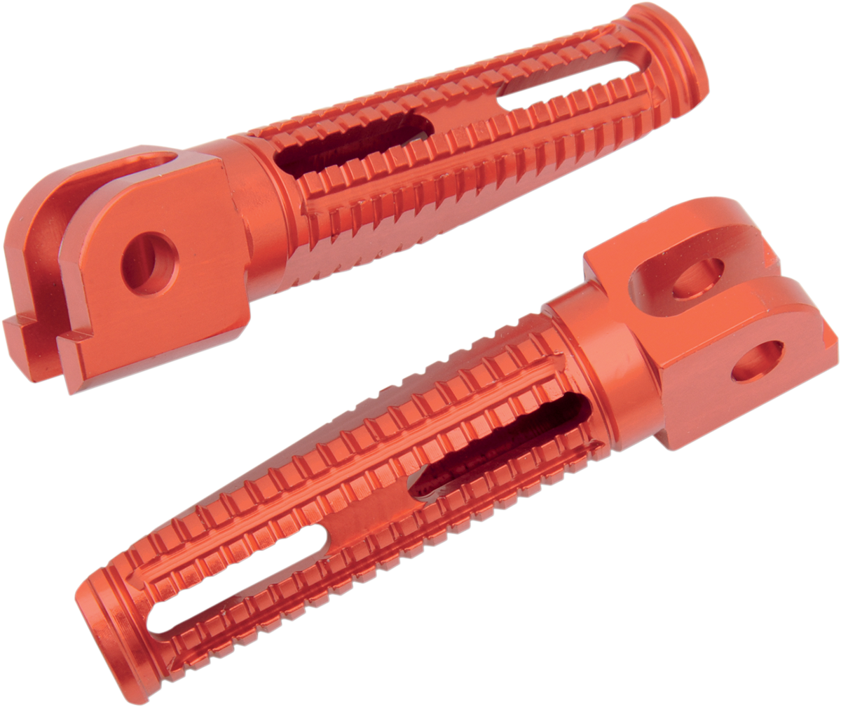 COMPETITION WERKES Footpegs - Red - Honda 1GPH-R