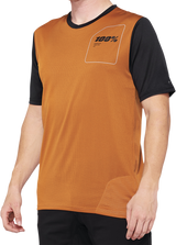 100% Ridecamp Jersey - Terracotta/Black - XL 40027-00018