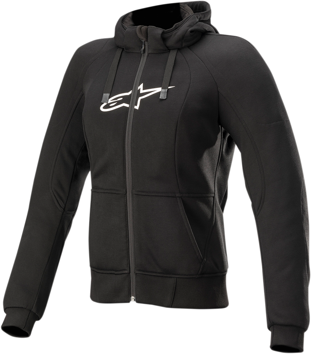 ALPINESTARS Stella Chrome Sport Jacket/Hoodie - Black - Small 4210920-10-S