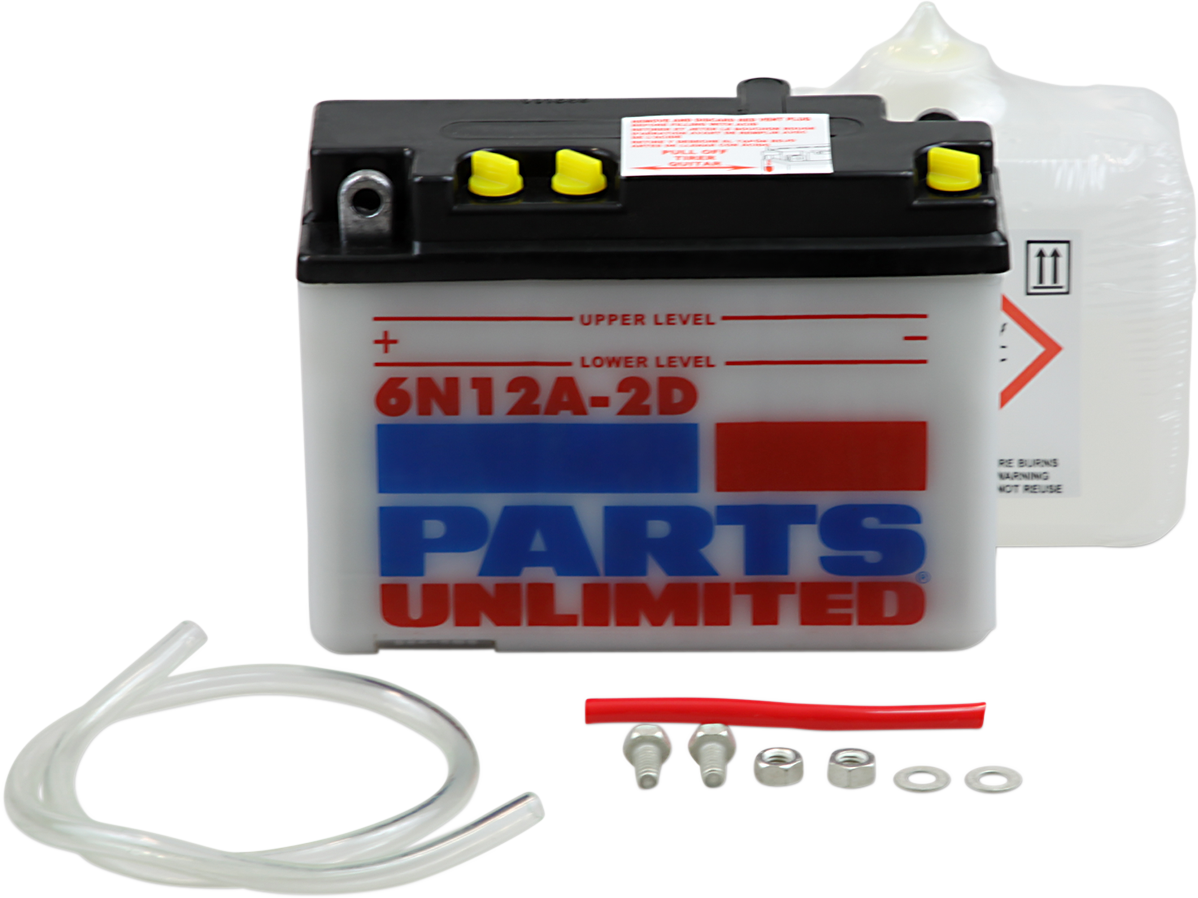 Parts Unlimited Battery - 6n12a-2d 6n12a-2d-Fp