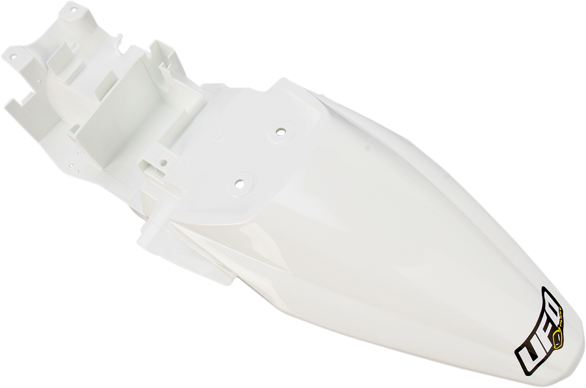 UFO MX Rear Fender - White KA04715-047