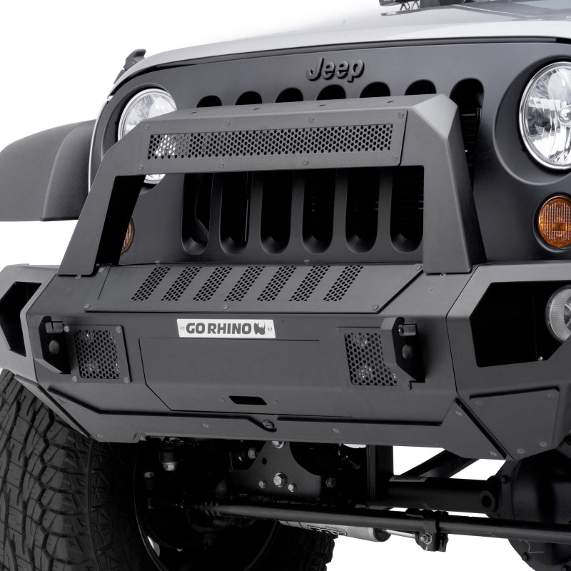 Go Rhino 07-20 Jeep Wrangler JL/JLU/JK/JKU/Gladiator JT Trailline 10 Light Mount Bar 25101T