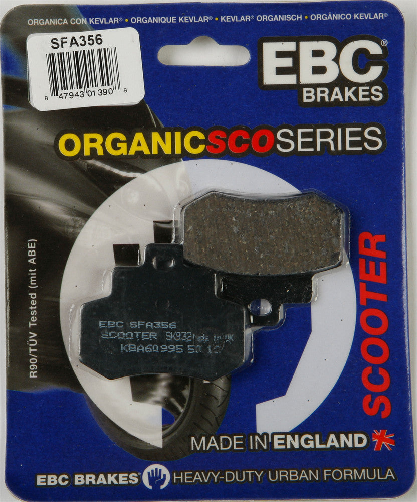 EBC Brake Pads Sfa356 Organic SFA356