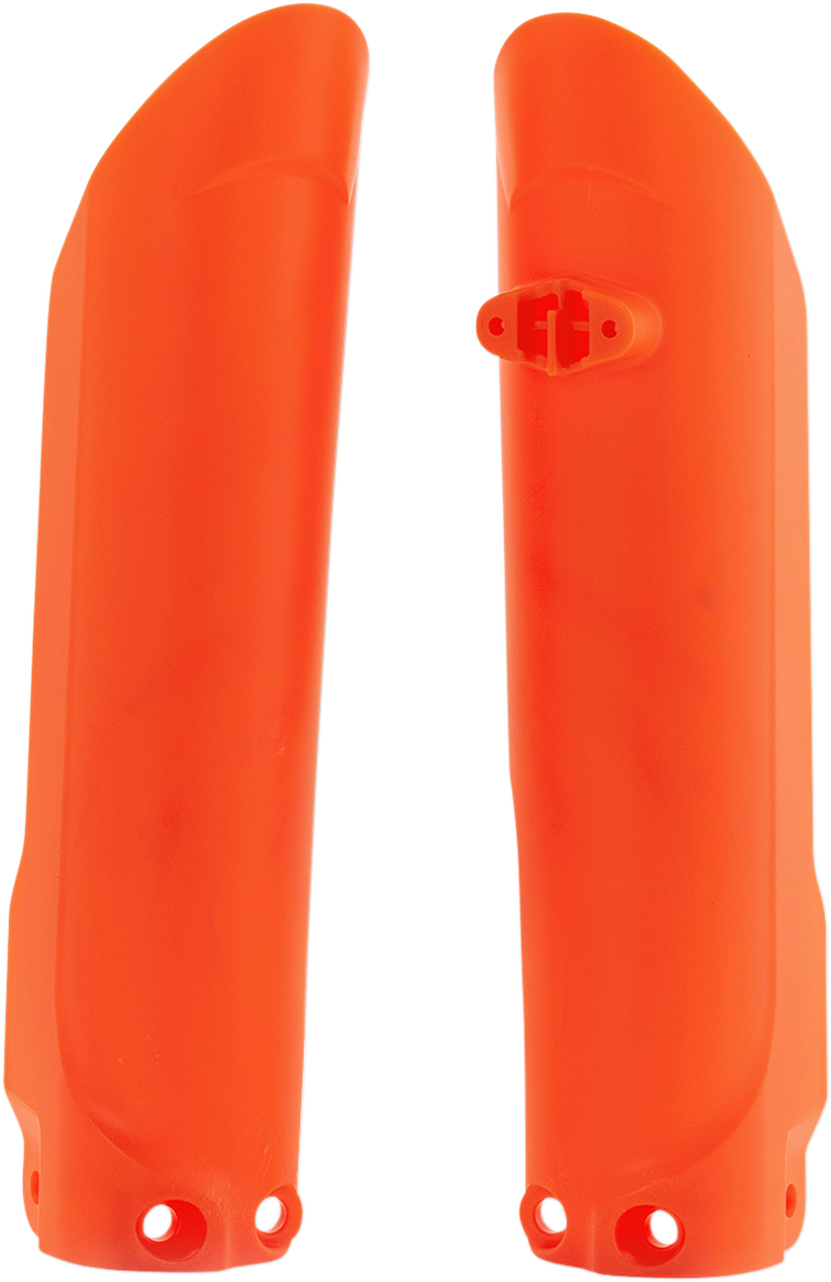 ACERBIS Lower Fork Covers for Inverted Forks - Orange 2686005226