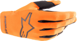 ALPINESTARS Youth Radar Gloves - Hot Orange/Black - 2XS 3541824-411-2X