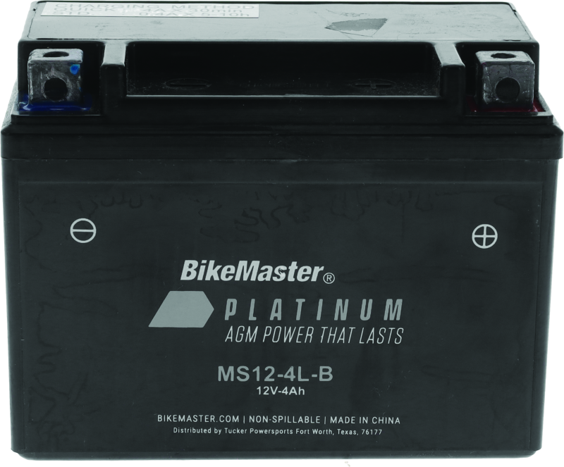 BikeMaster AGM Battery - MS12-4L-B 780730