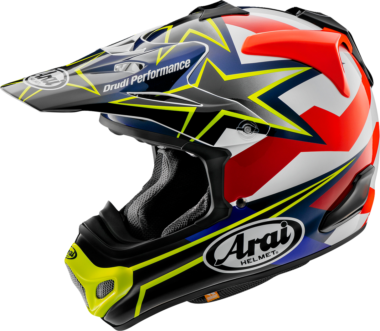 ARAI VX-Pro4 Helmet - Stars & Stripes - Yellow - XL 0110-8205