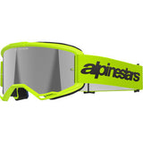ALPINESTARS GOGGLES Goggle Vision 3 Wordmark Ylw Fluo/Mir Sil 5103225-5299