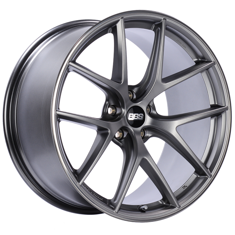 BBS CI-R 20x10.5 5x120 ET35 Platinum Silver Polished Rim Protector Wheel -82mm PFS/Clip Required CI0402PSPO