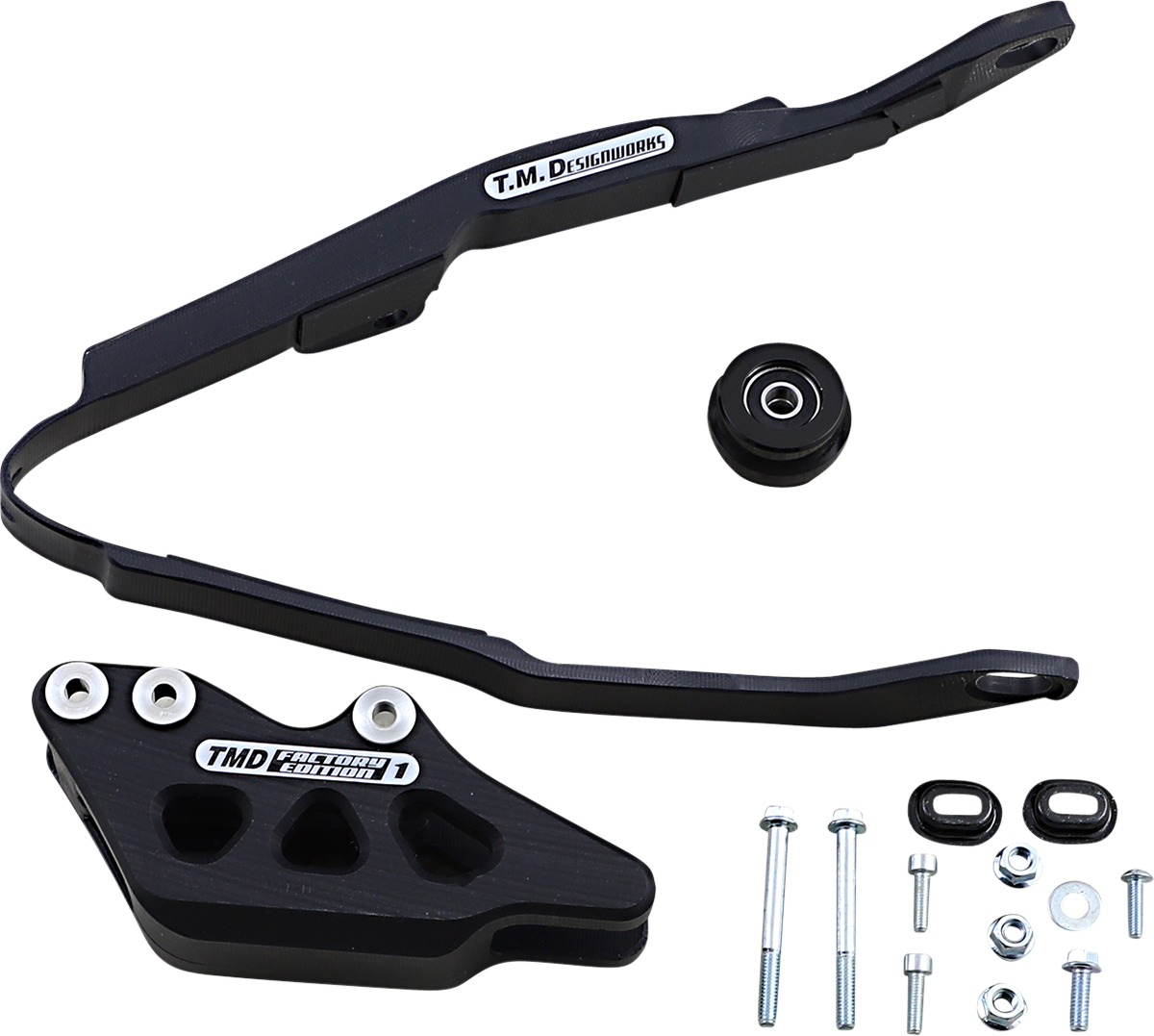 T.M. DESIGNWORKS Chain Guide/Slider - Honda - Black HCP-H06-BK